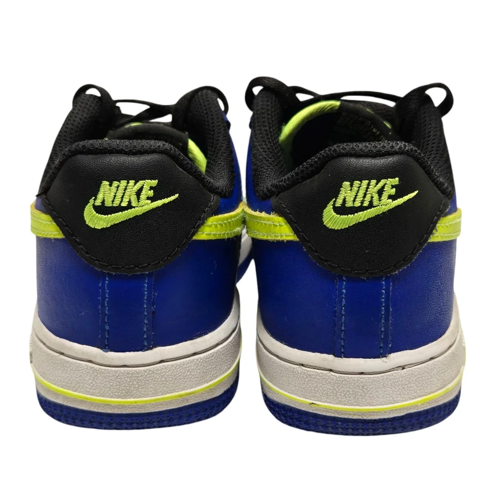 Nike Air Force 1 LV8 1 Racer Blue Volt Green Shoes FD0303-400 Youth Sz 1‎ Youth - Picture 3 of 9